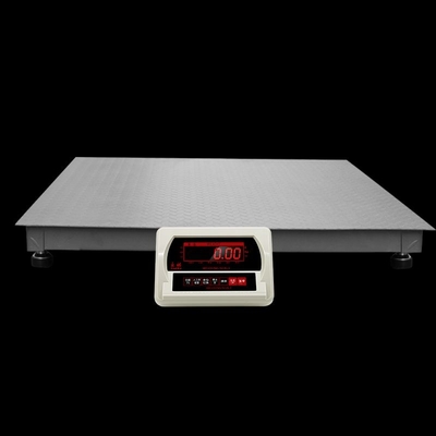 220V স্টেইনলেস স্টীল ফ্লোর স্কেলস ইন্ডাস্ট্রিয়াল গ্রেড ডাবল ওজনের ফ্রেম